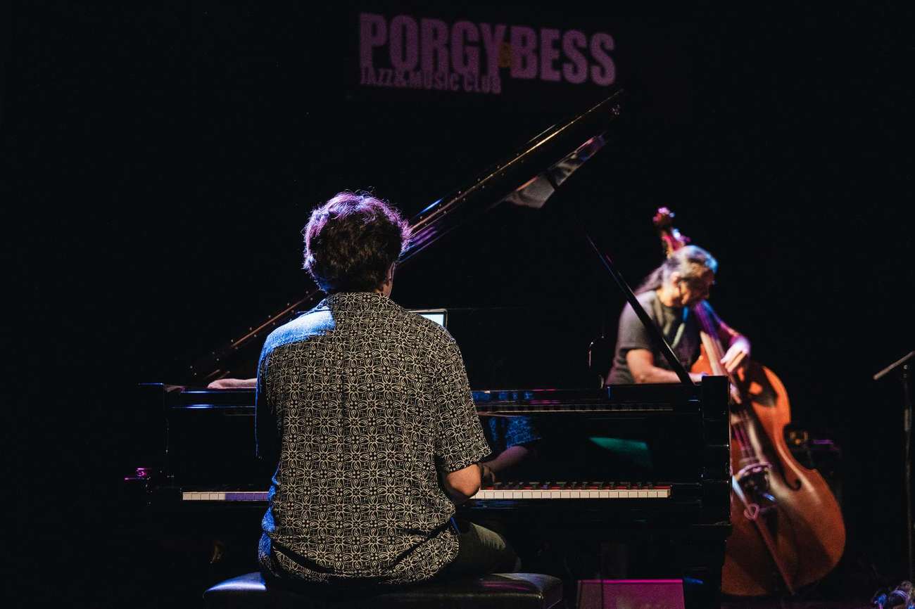 Ilirian performing at Porgy & Bess jazz club, Vienna